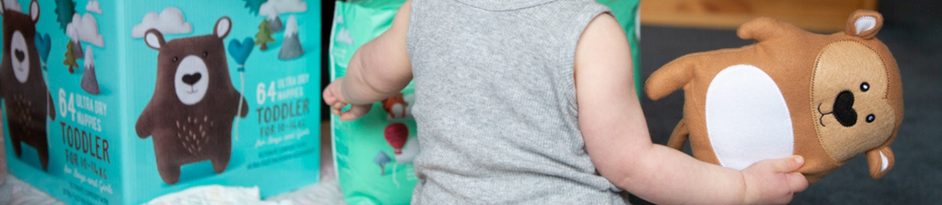 Kiddicare nappies and Nappy Pants Banner
