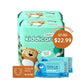 Kiddicare Starter Bundle - 2 Pack Nappy Pants + 2 Pack Water Baby Wipes