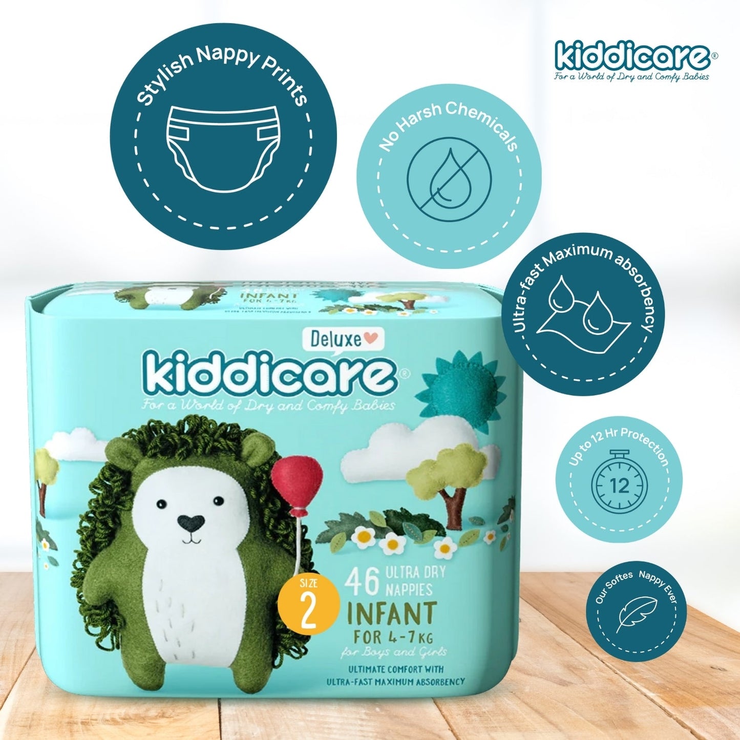 Kiddicare Deluxe Premium Baby Nappy