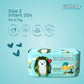 Kiddicare Starter Bundle - 2 Pack Nappies + 2 Pack Baby Wipes