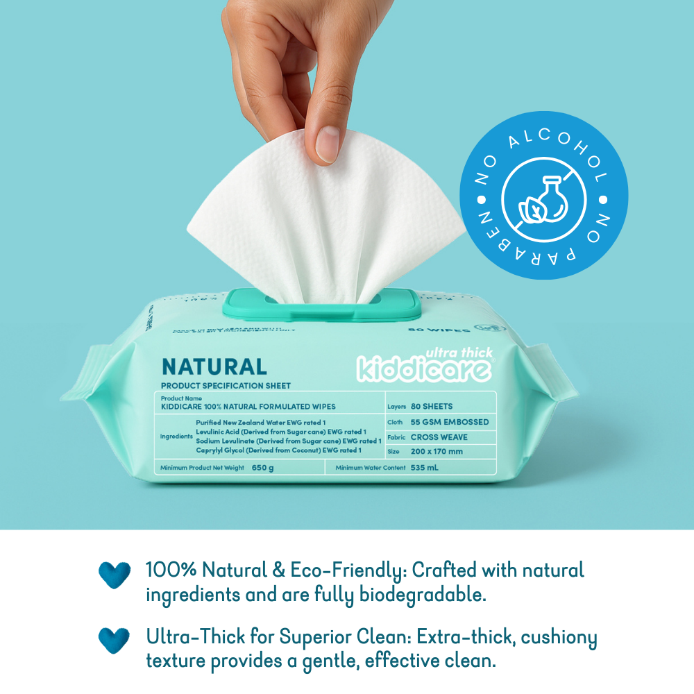 Kiddicare Ultra Thick Wipes