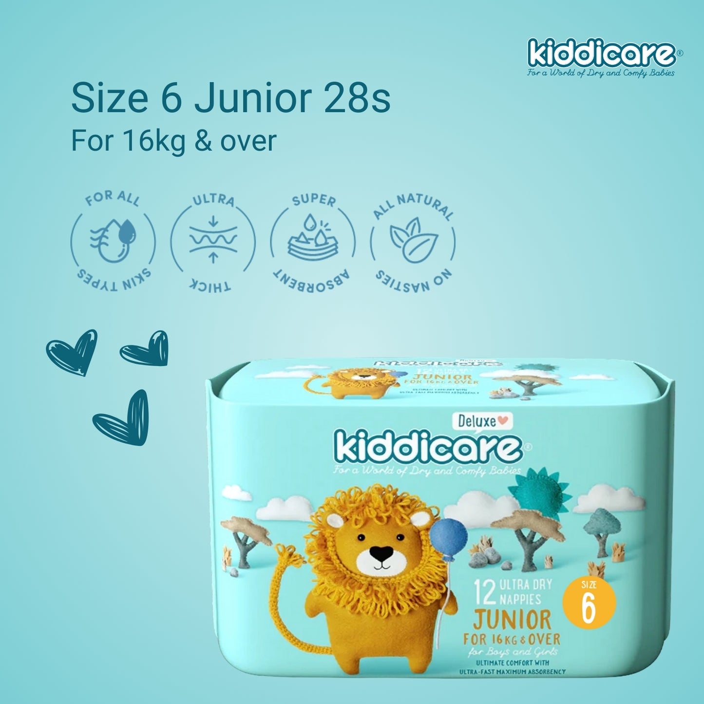 Kiddicare Restock Bundle - Bulk Pack Nappies + 1 Carton Baby Wipes