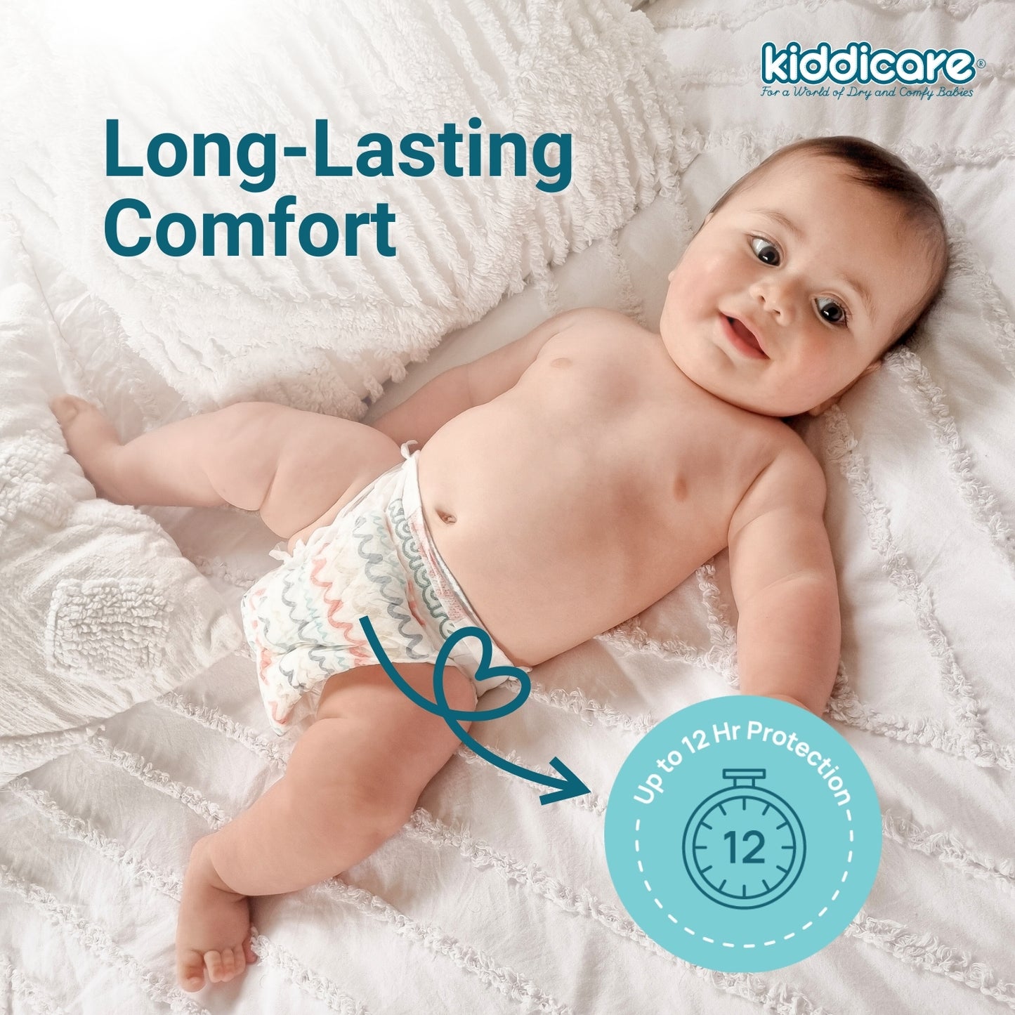 Monthly Pack - Jumbo Nappies & Baby Wipes Bundle