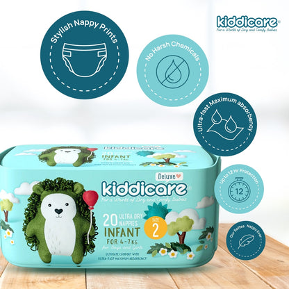 Kiddicare Deluxe Premium Baby Nappy