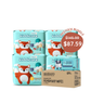 Kiddicare Restock Bundle - Bulk Pack Nappies + 1 Carton Baby Wipes