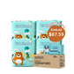 Kiddicare Restock Bundle - Bulk Pack Nappies + 1 Carton Baby Wipes