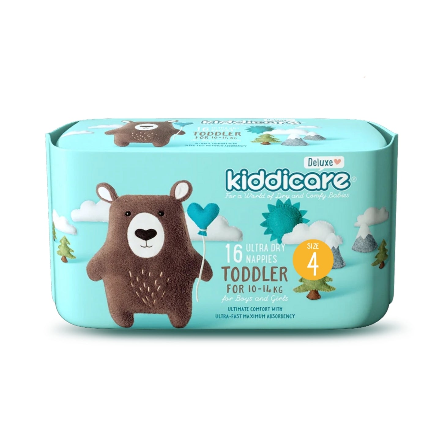 Kiddicare Restock Bundle - Bulk Pack Nappies + 1 Carton Baby Wipes