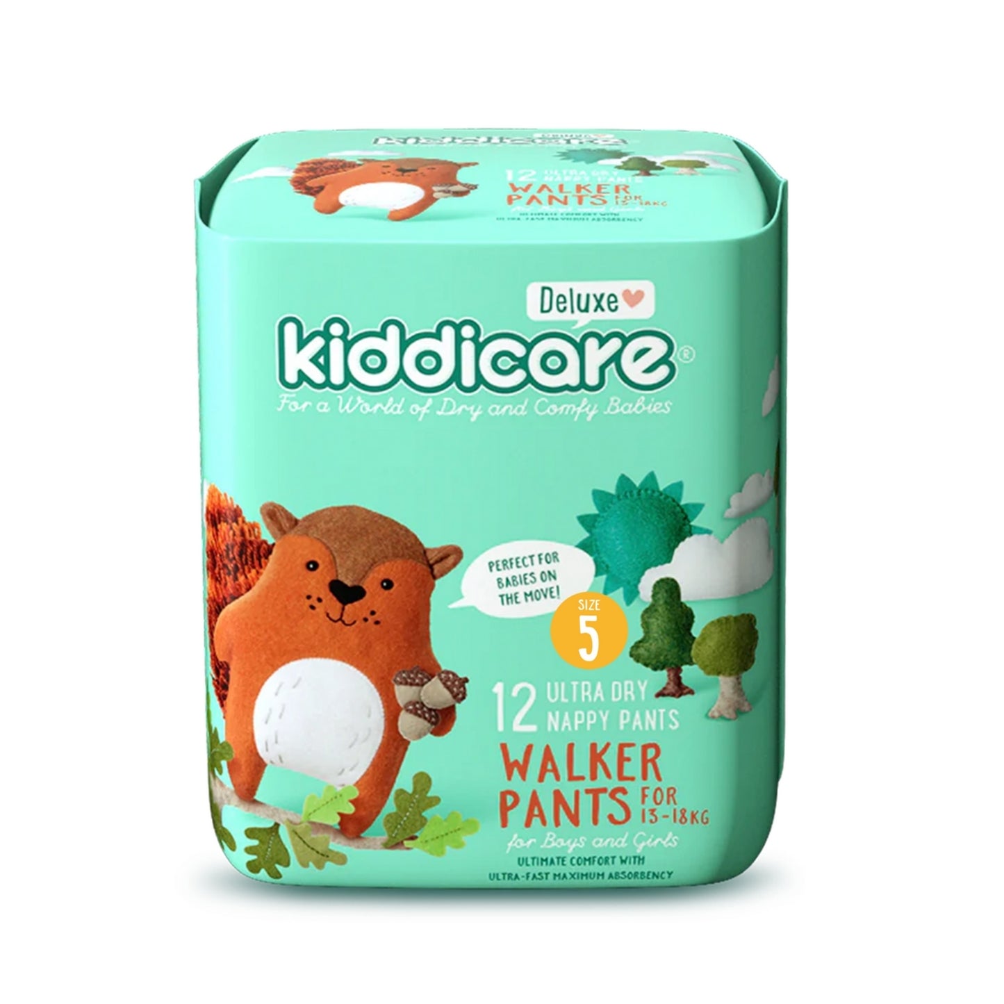 Kiddicare Starter Bundle - 1 Pack Nappy Pants + 1 Pack Baby Wipes