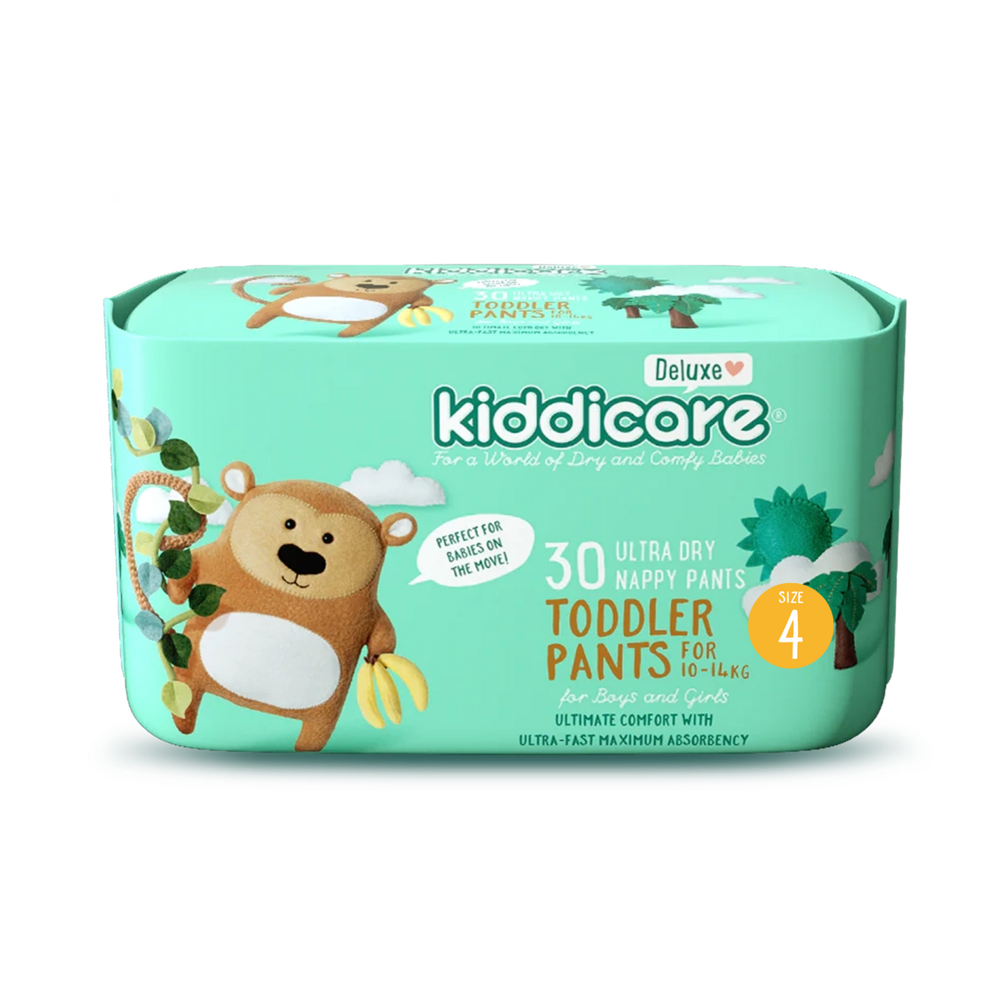 Kiddicare Restock Bundle - Bulk Pack Nappy Pants + 1 Carton Baby Wipes